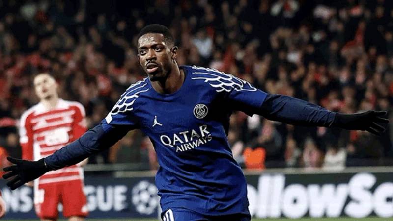 Top 10 Cầu Thủ Ghi Bàn Nhiều Nhất Mùa Giải 2025 5 Ousmane Dembélé (PSG) – 21 bàn